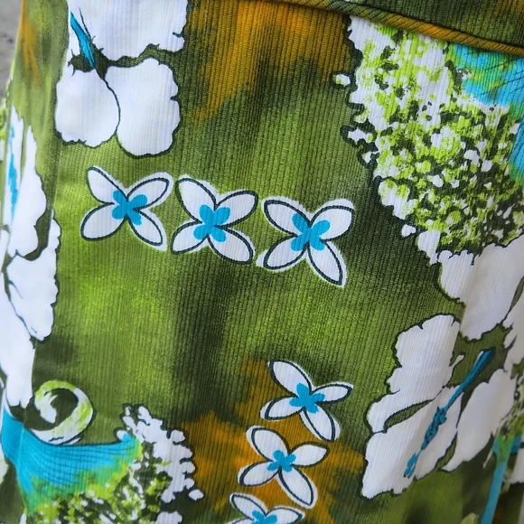 1970s Hawaiian Maxi dress - Picture 4 of 12